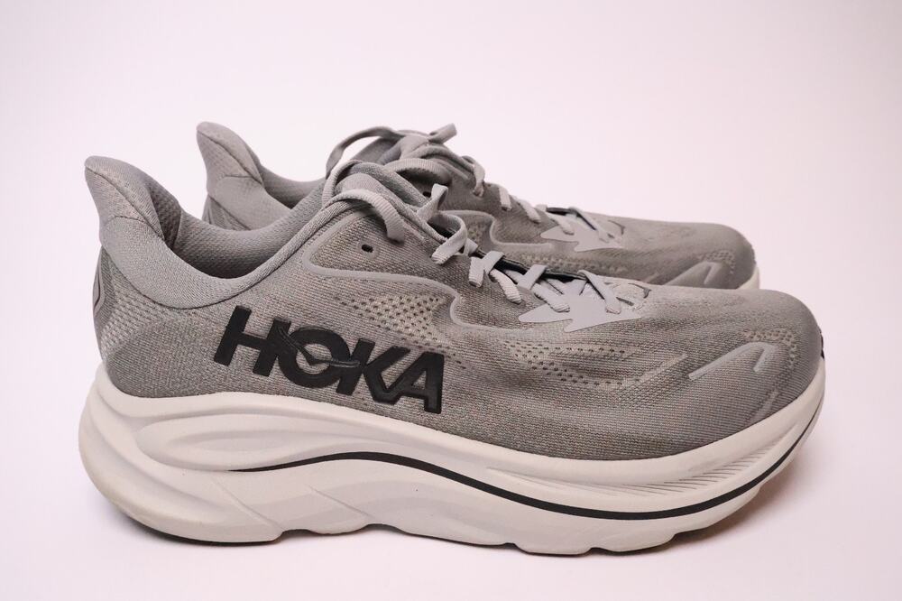 Hoka One One Clifton 10 Wide Men's Size 11 2E Running Shoes 1162032.GYST #207